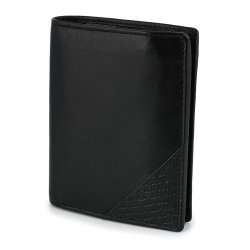Beltimore R67 Kožená pánská peněženka černá