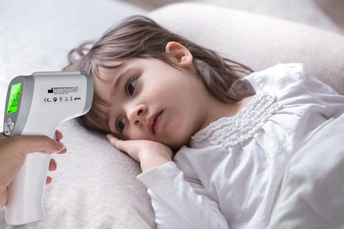 ISO 18700 Bezdotykový teplomer LCD