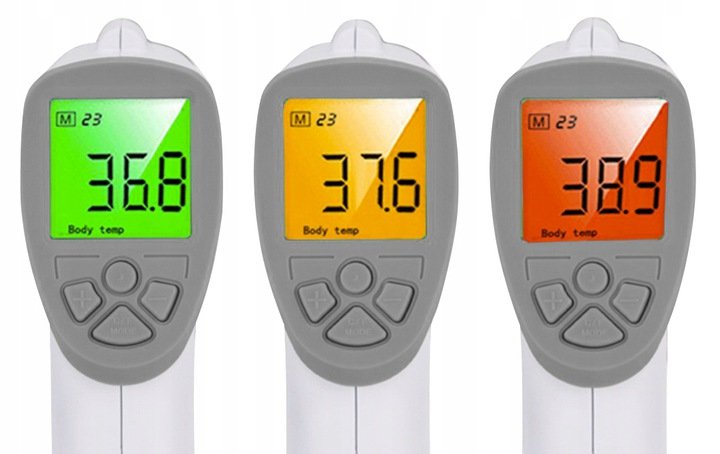 ISO 18700 Bezdotykový teplomer LCD