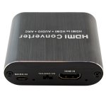 APT AK330 Kompaktný rozbočovač zvuku HDMI to HDMI + Audio + ARC