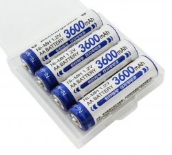 APT BC56 Nabíjacie batérie AA 3600 mAh, NI-MH 4 ks