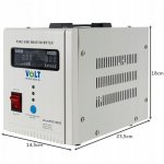 ISO 20783 Záložní zdroj UPS SINUS PRO 500E 12/230V