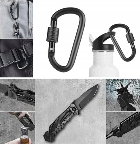 Trizand 19920 SOS Sada na přežití 32 v 1 černá