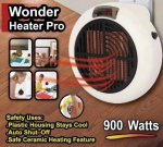Effly 1480 Topení Wonder Heater s programovatelným termostatem do zásuvky 230V