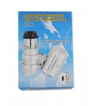 ISO Kapesní mikroskop s LED osvětlením 60x ZOOM