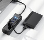 Izoxis 19157 Mini USB Hub 3.0, 4 porty