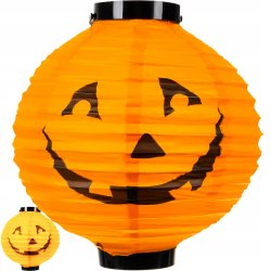 Malatec 20162 Lampión Halloween svietiaca tekvica LED 20 cm
