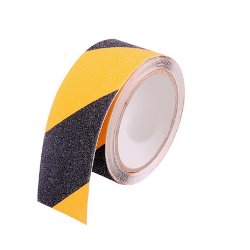KIK KX5114 Protišmyková páska 25 mm x 5 m žltočierna