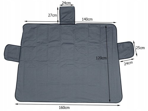 Verk 24183 Magnetická clona na auto proti mrazu a slunci Weather Force 360