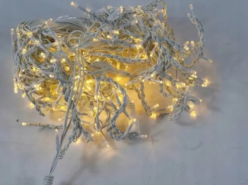 Foxter DAH200 Vánoční světelný závěs FLASH 200 LED, IP44, 30W teplá bílá 8 m