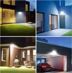 Foxter ETD300W Solární LED reflektor, IP66, dálkové ovládání, 300W