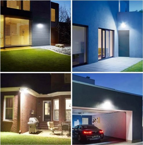 Foxter ETD300W Solární LED reflektor, IP66, dálkové ovládání, 300W