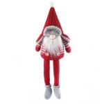 eCa KSN10 Vánoční dekorace Skřítek 41 cm červený