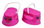 KIK KX7532 Detské chodúle plast 10 x 5,5 x 6cm 2 ks ružové