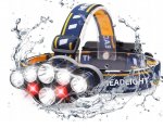 Genetic 1249 Čelovka LED Dioda 7 x LED CREE T6 7000 lm