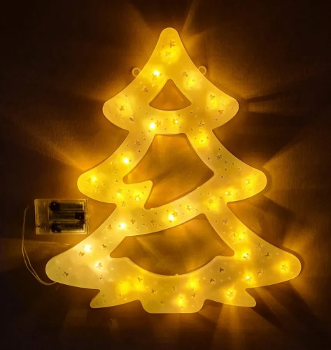 Foxter Svítící LED stromeček XXL 40 cm teplá bílá 