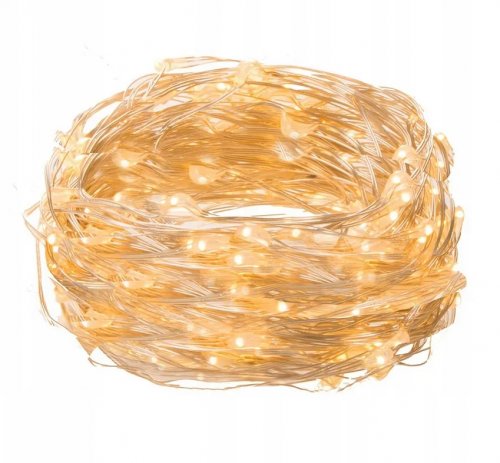 Foxter XT2283 Světelný řetěz na baterie 50 LED teplá bílá 
