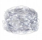 Foxter XT2284 Světelný řetěz na baterie 50 LED studená bílá 