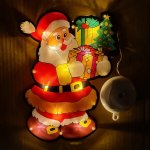 Foxter Svietiaci LED Santa Claus a snehuliak 25 cm