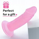 Sensual Anal dildo s přísavkou 15 cm, růžová