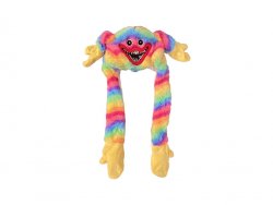 Effly Plyšová LED svítící čepice Huggy Wuggy - duhová