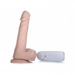 Sensual D24 Gelový vibrátor s přísavkou 14 cm