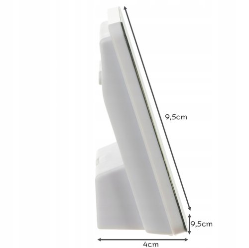 Ruhhy 19161 Digitální teploměr s vlhkoměrem černobílý