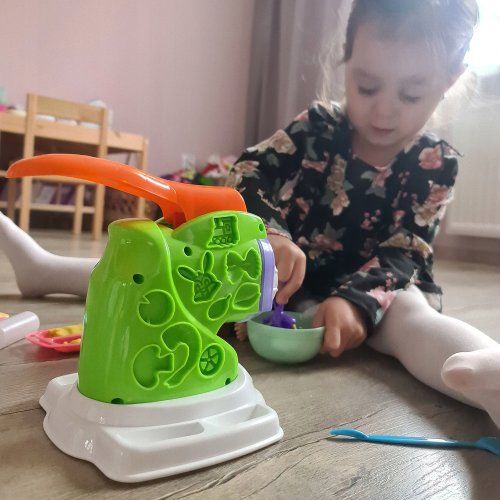 Kruzzel 19878 Stroj na vytlačování modelíny sada