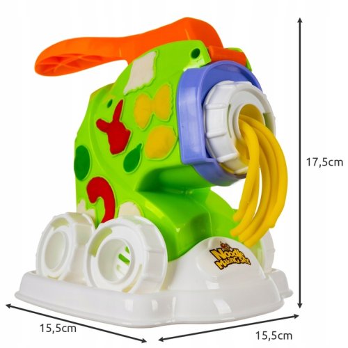 Kruzzel 19878 Stroj na vytlačování modelíny sada