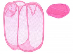 Verk 01607 Skládací koš na prádlo růžový
