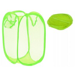 Verk 01607 Skládací koš na prádlo zelený