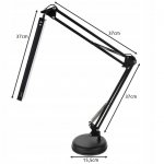 Izoxis 19784 Stolní LED lampička 5,6 W černá