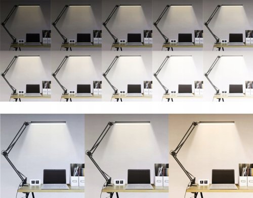 Izoxis 19784 Stolová LED lampička 5,6 W čierna