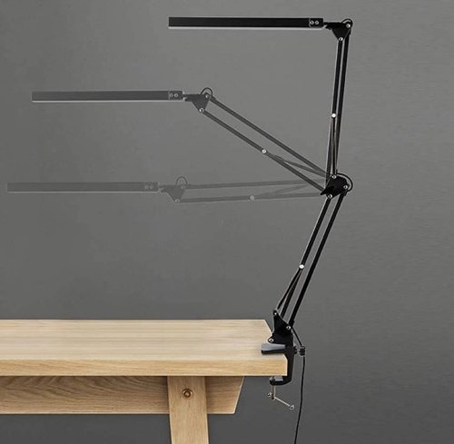 Izoxis 19784 Stolová LED lampička 5,6 W čierna