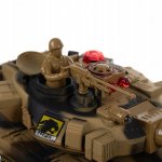 Kruzzel 19749 Vojenský tank RC na dálkové ovládání 1:14 maskáč