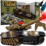 Kruzzel 19749 Vojenský tank RC na dálkové ovládání 1:14 maskáč