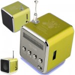 Verk 06211 Přenosné rádio Global Technology TD - V26 zlaté