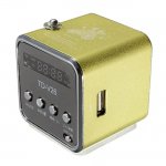 Verk 06211 Přenosné rádio Global Technology TD - V26 zlaté