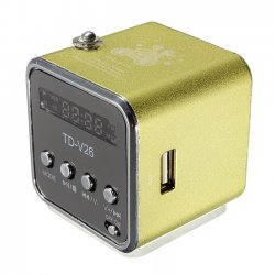 Verk 06211 Přenosné rádio Global Technology TD - V26 zlaté