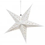 Ruhhy 20076 Svítící 3D LED hvězda 60 cm teplá bílá 