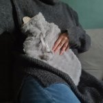 Ruhhy 19806 Fľaša zahrievací termofor s fleecovým obalom 2 l