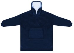 Verk Televizní mikina s kapucí XXL tmavě modrá