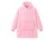 Verk Televizní mikina s kapucí XXL světle růžová