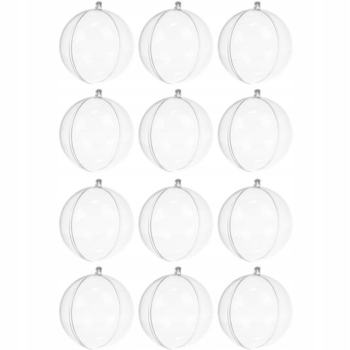 Ruhhy 20508 Akrylová koule 8 cm - 12 ks