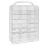 Kruzzel 20313 Plastový kufřík na autíčka 46 míst