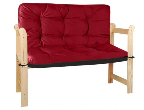 Malatec 6170 Potah na lavici 120X60X50cm červená