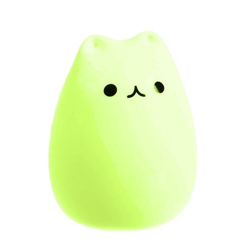 Izoxis 15142 Noční RGB lampička dotyková kotě USB 1200mAh s dálkovým ovládáním 