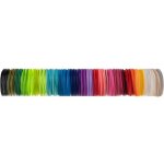 Kruzzel 19877 Sada náplní PLA pre 3D pero 30 x 10 m Color