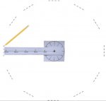 Ruhhy 19928 Designové 3D nalepovací hodiny 130 cm černé