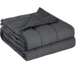 Ruhhy 19533 Zátěžová přikrývka antistresová 6 kg, 150 x 200 cm šedá